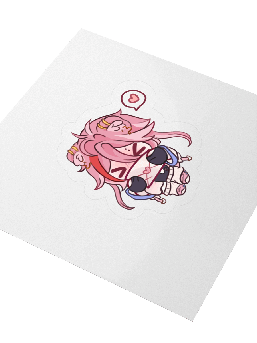 Love Letter Chibi Sticker product image (8)