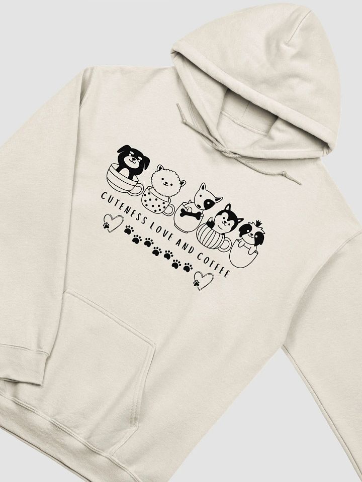 Cuteness Love and Coffee Hoodie product image (1)