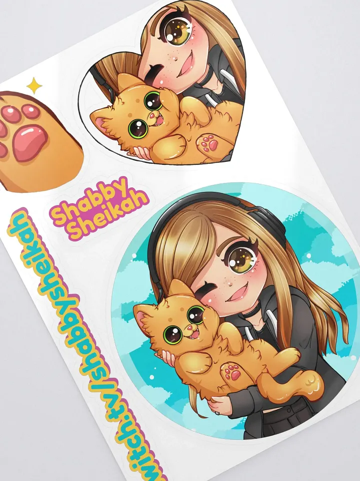 Shabby sticker sheet product image (2)
