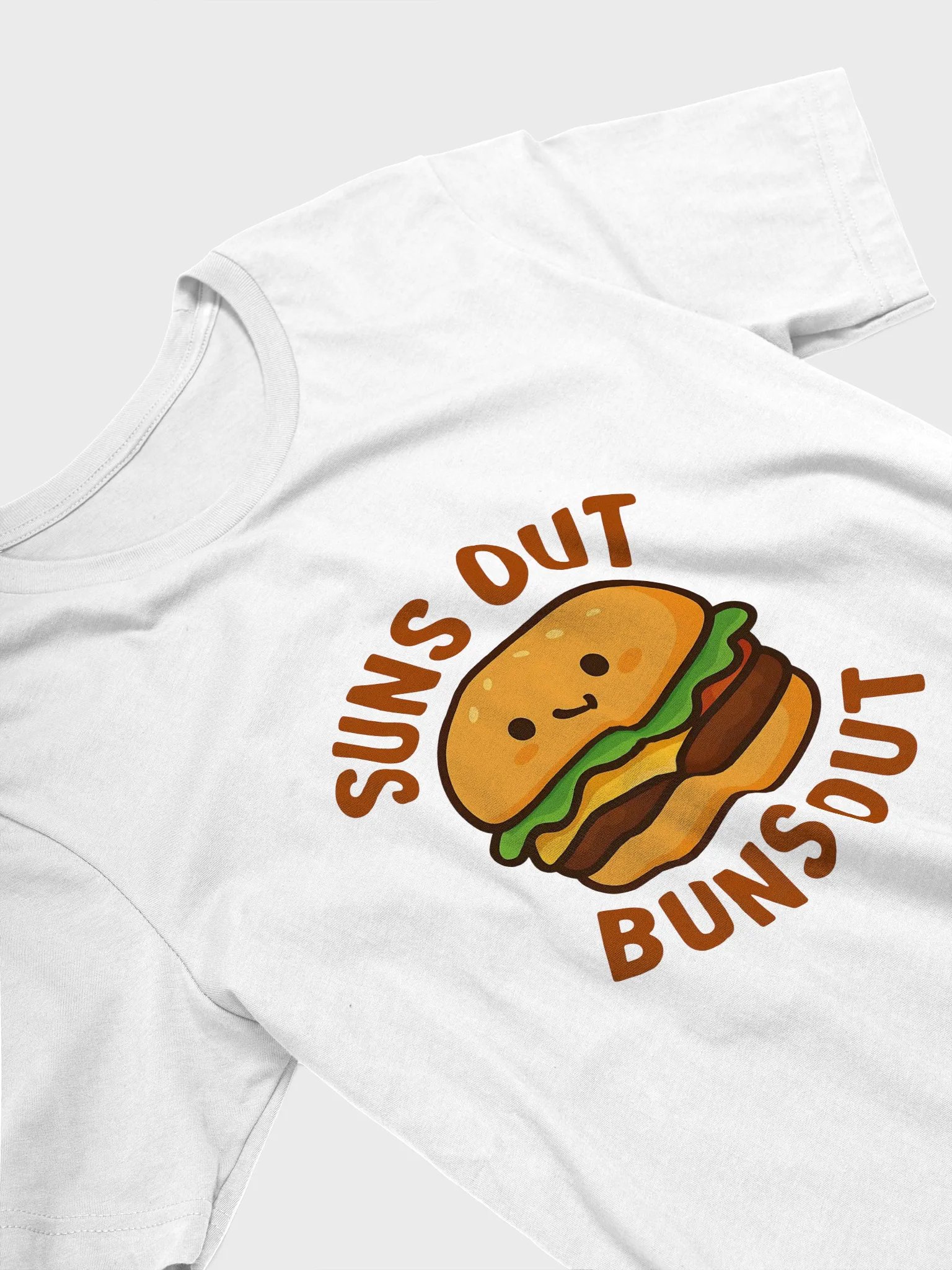 Suns Out Buns Out Burger T-Shirt product image (53)