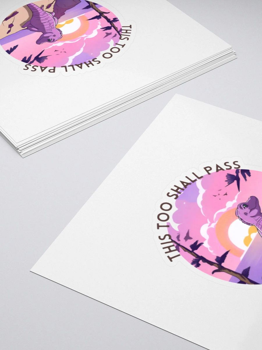 Sunset Gator Sticker product image (12)