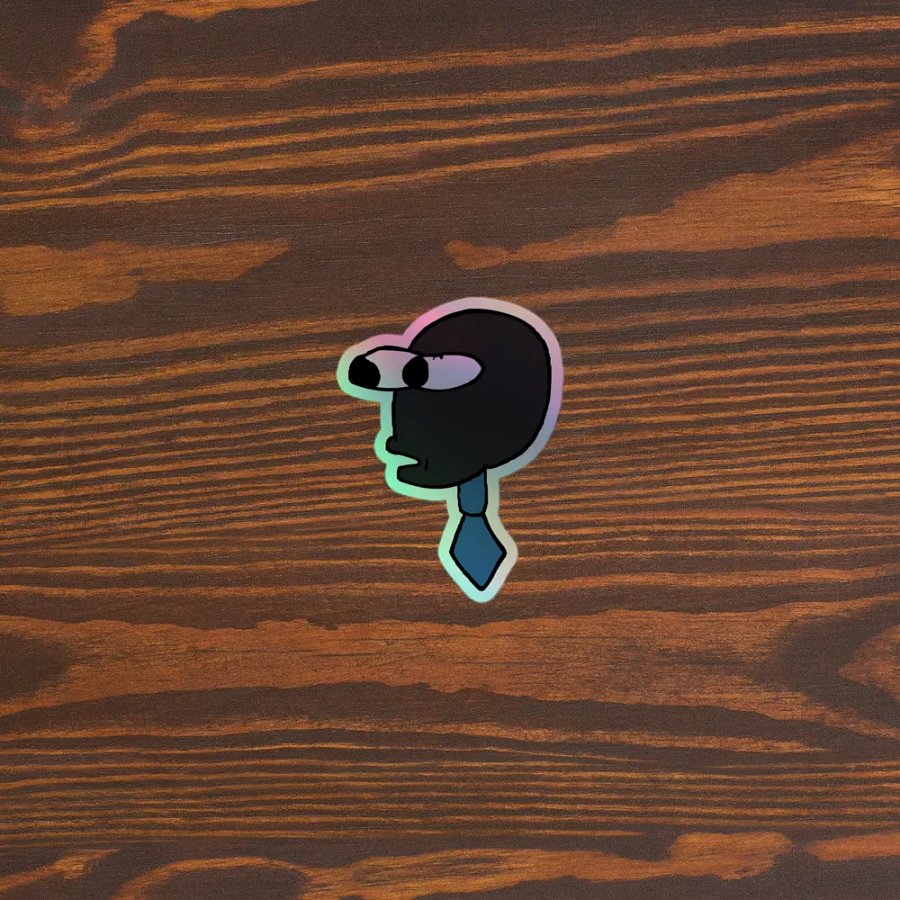 Melted0x Pog Champ Holo Sticker! product image (5)