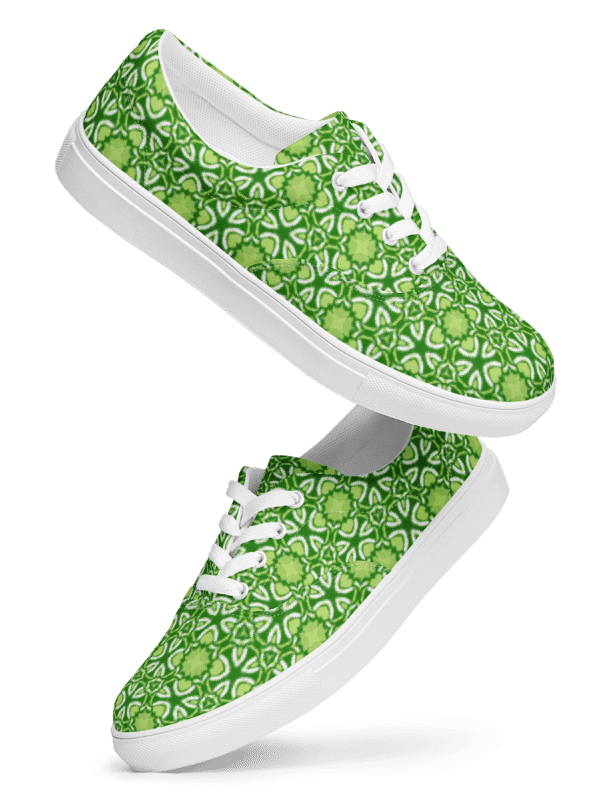 Symmetric Green Dream Lace-Ups product image (4)
