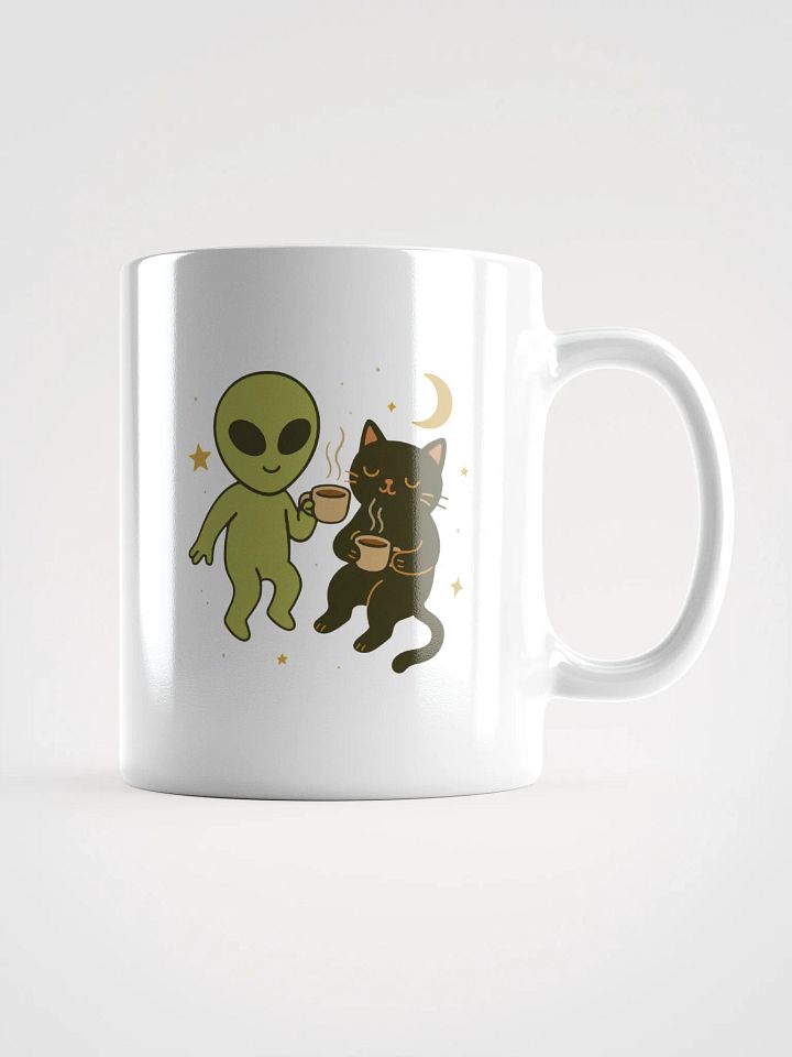 Cosmic Duo White Glossy Mug product image (1)