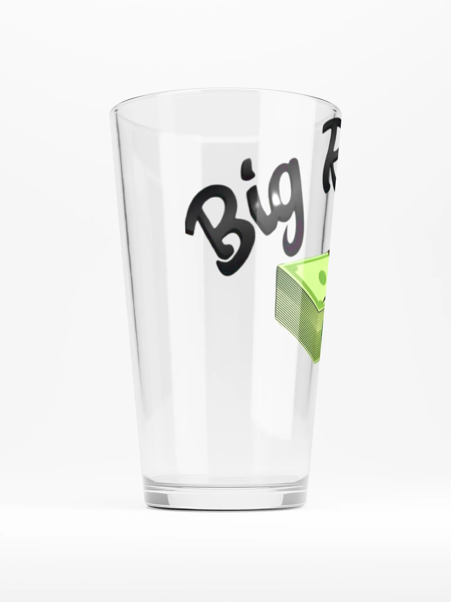Big Racks Money Stack Cartoonish Shaker Pint Glass product image (2)