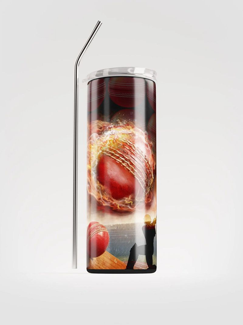 Cricket ball in Flames