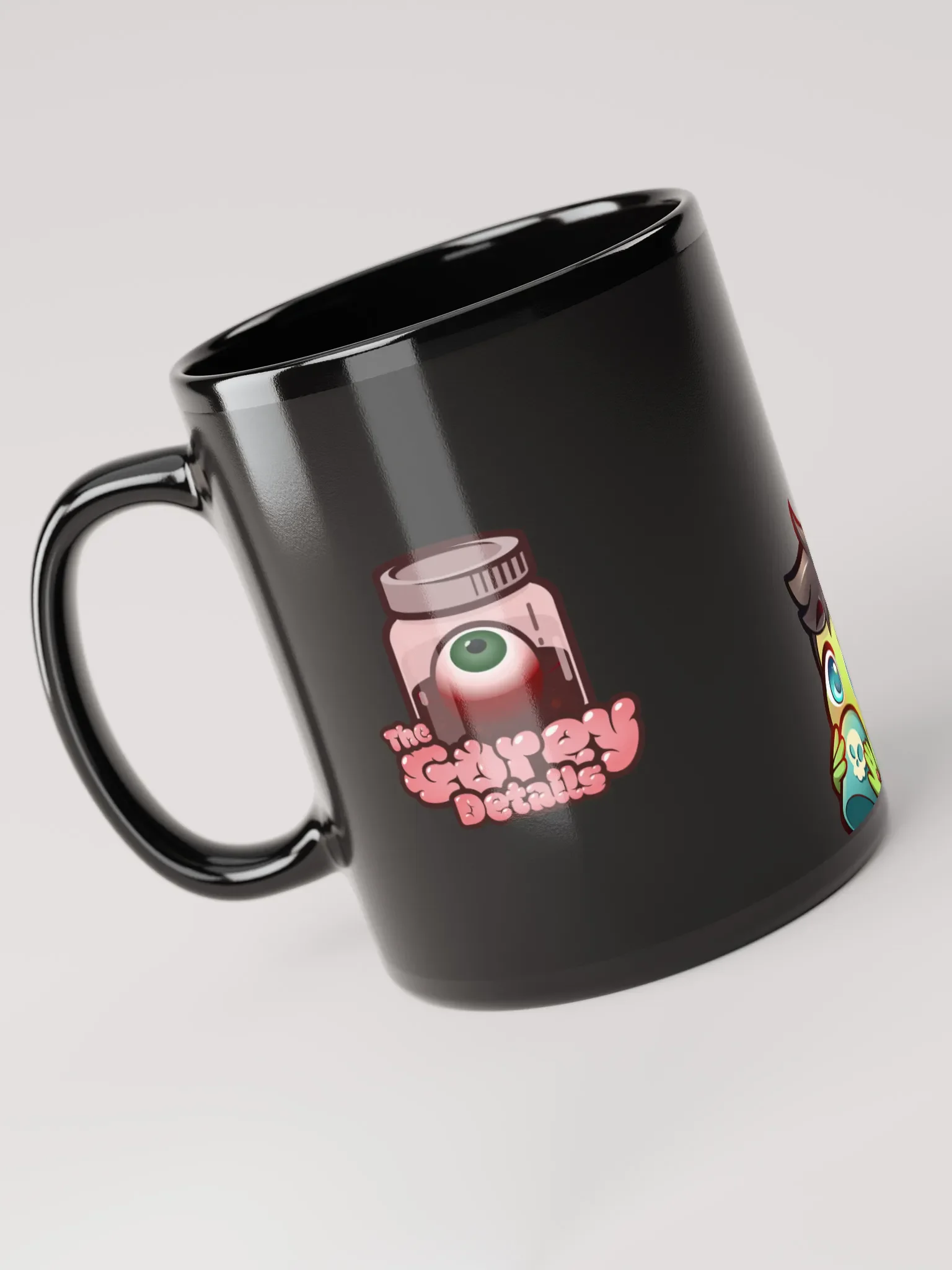 Full Logo Color - Black Glossy Mug product image (1)