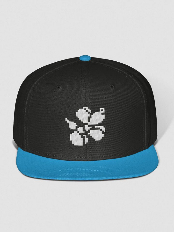 Pixie Dog Snapback (white on dark) product image (8)