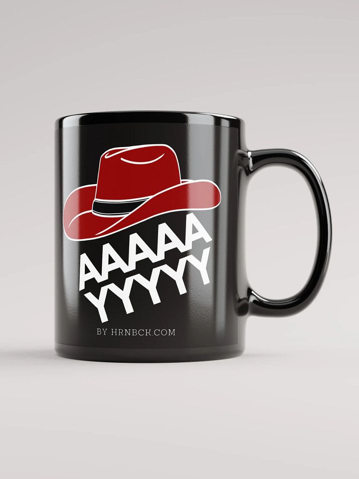 HRNBCK MUG – AY! Black Edition Two product image (1)