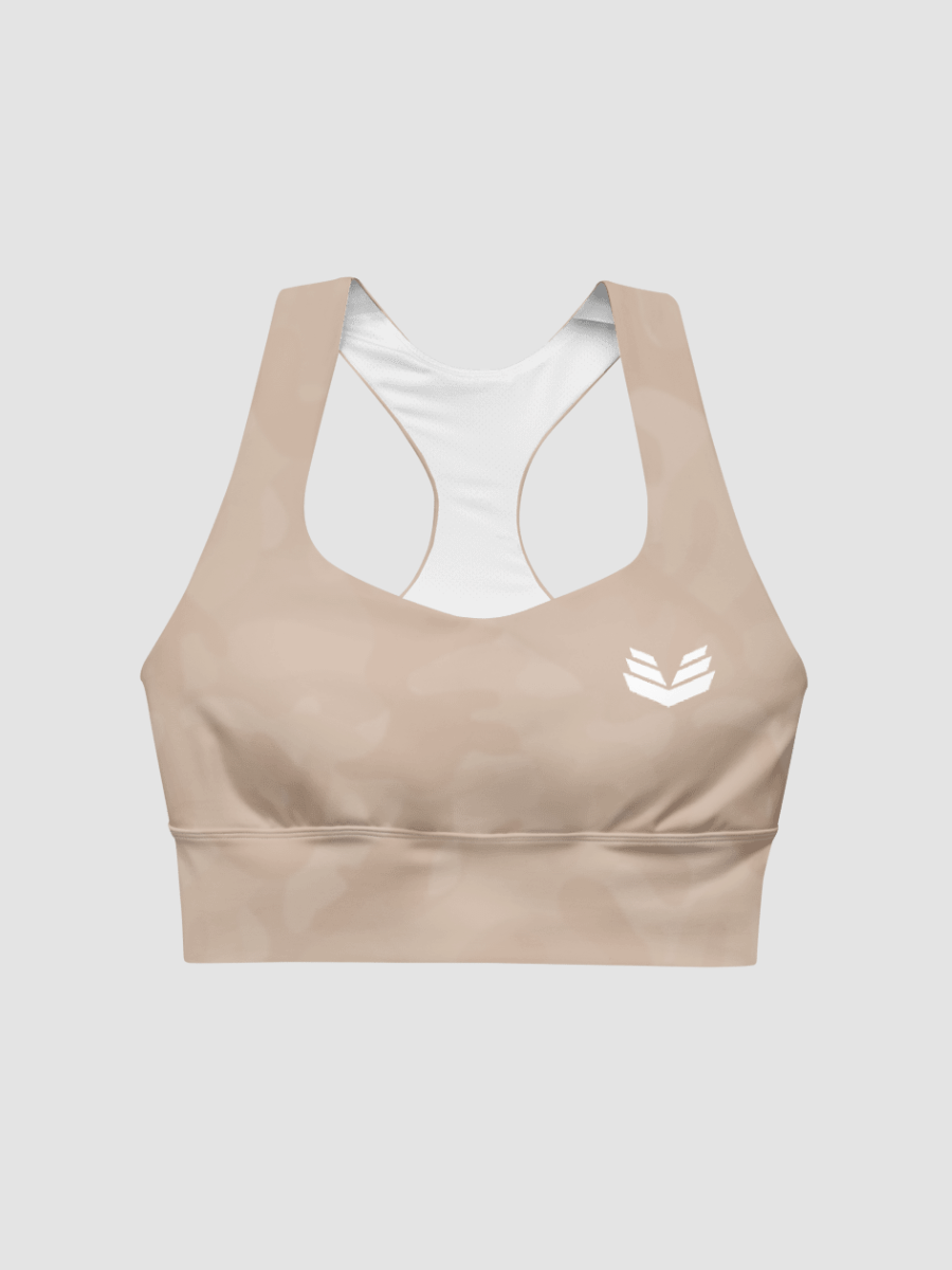 Longline Sports Bra - Desert Camo product image (5)