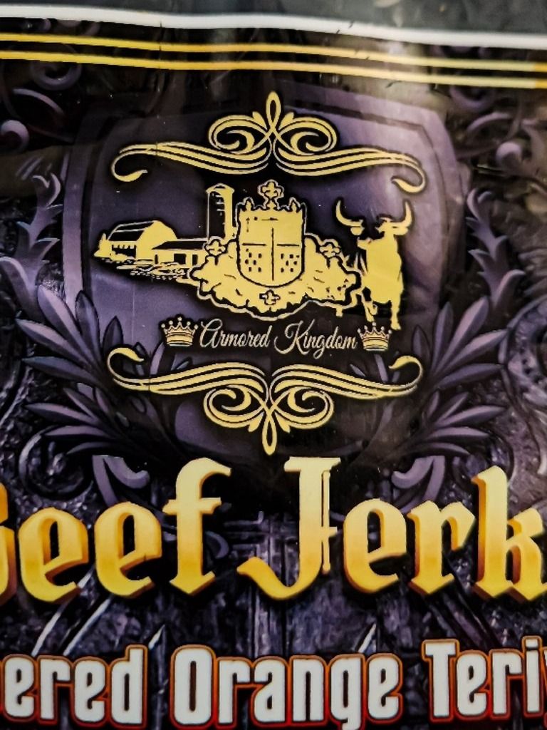 The Armored Kingdom Peppered Orange Teriyaki Jerky product image (2)