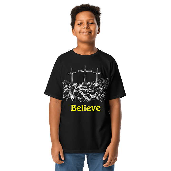 Gildan Youth Classic Tee-Believe-W2 product image (1)