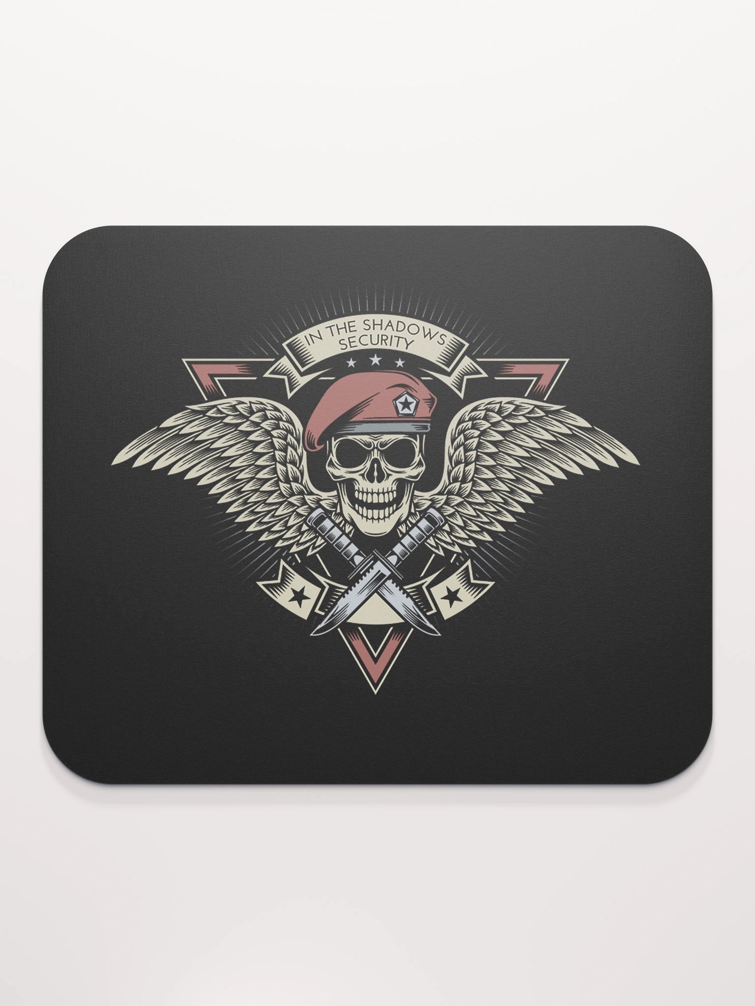 In the Shadows Security Logo Mouse Pad product image (1)