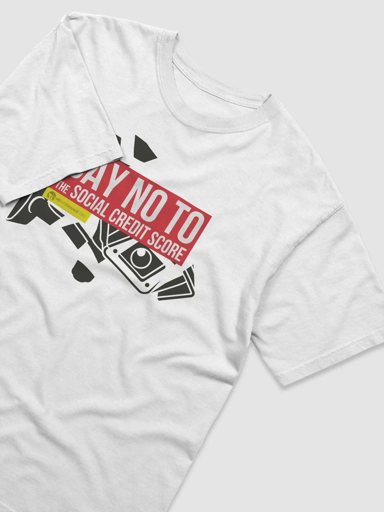 No Social Credit Score White product image (3)