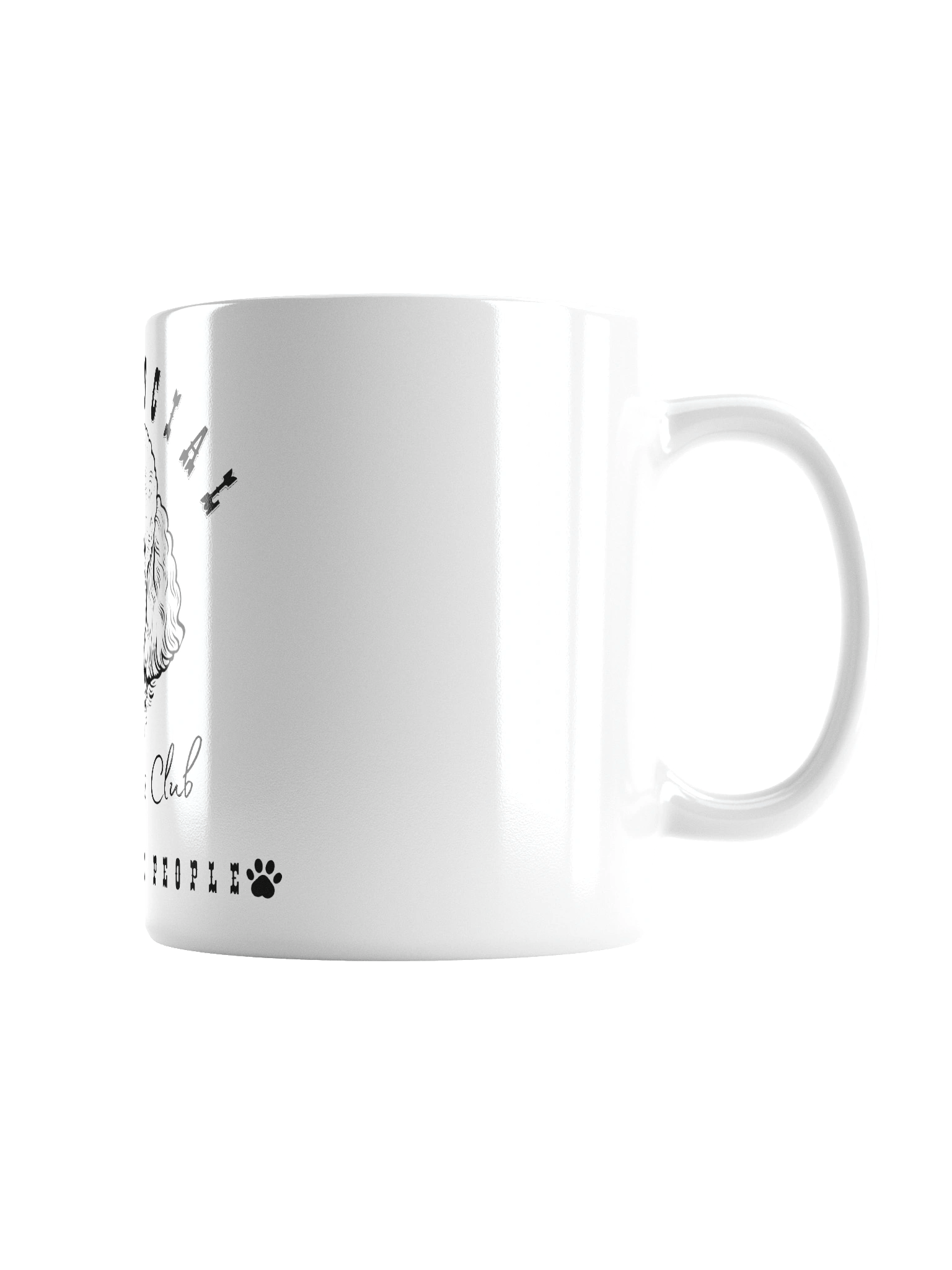 Curly-Haired Dog Mom Club Mug product image (3)