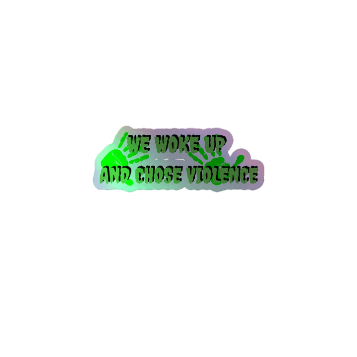 violence sticker product image (1)