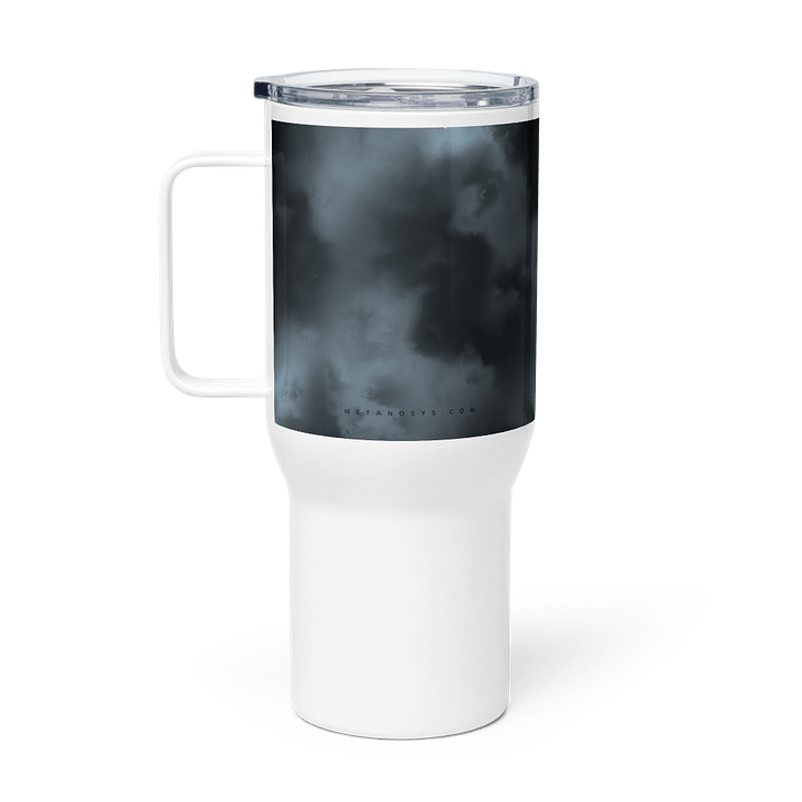 Gray Sky Travel Mug with Handle product image (1)