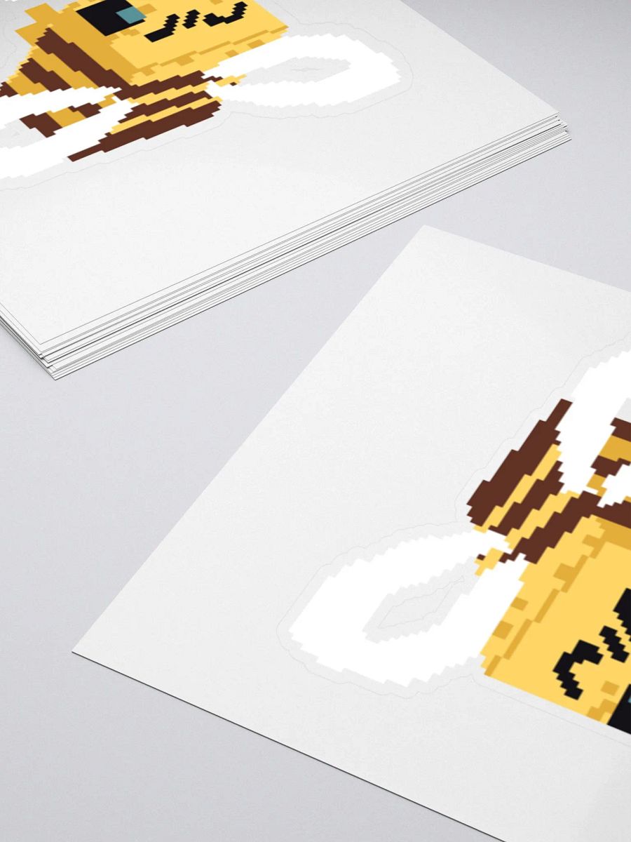 Minecraft bee sticker (gender queer) product image (4)