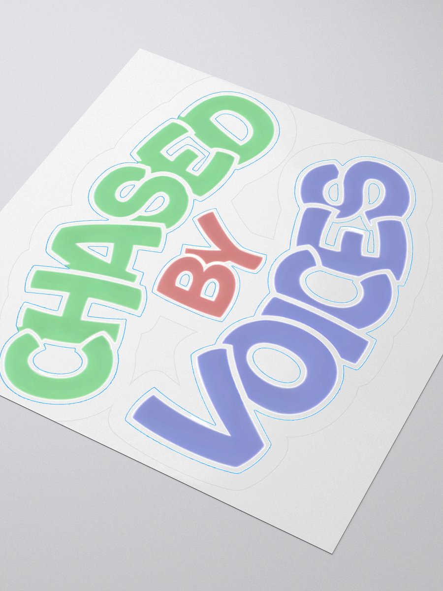 ChasedByVoices Kiss Cut Stickers product image (7)