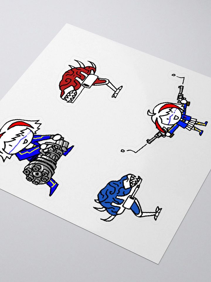 Doodle Stickers - Serious Sam product image (1)