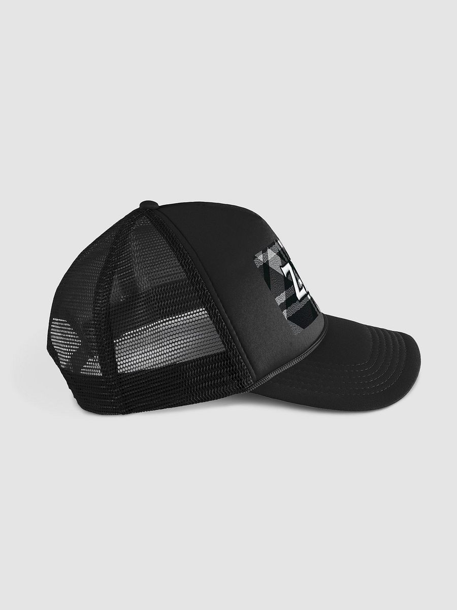 ZABU Plaid Foam Trucker Hat product image (12)