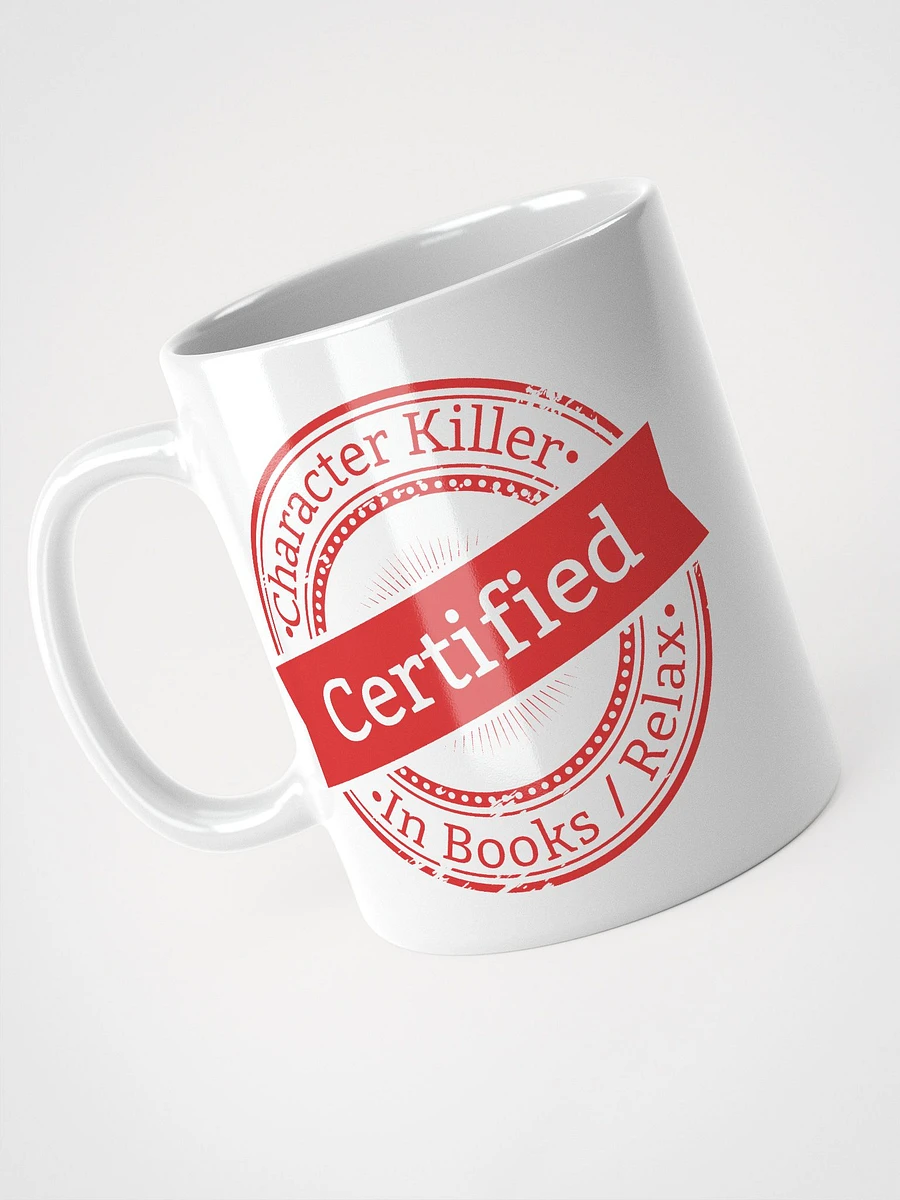 Certified Character Killer White Ceramic Mug product image (3)