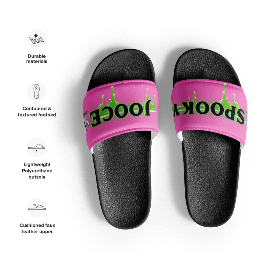 SPOOKY JOOCE Women's Slidez - Light Pink product image (6)