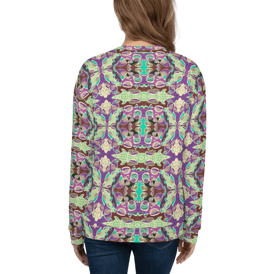 Abstract Patterned Shapes Neurographic Art Unisex Sweatshirt product image (10)