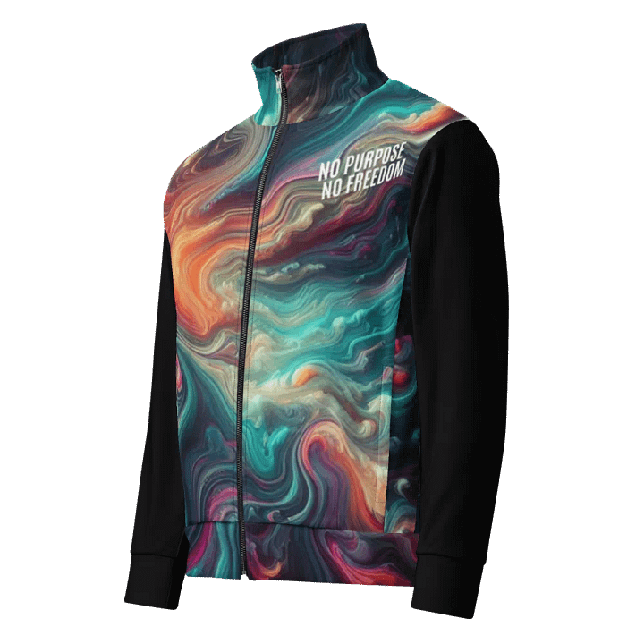 Wave of Freedom Recycled Track Jacket | no purpose no freedom product image (1)