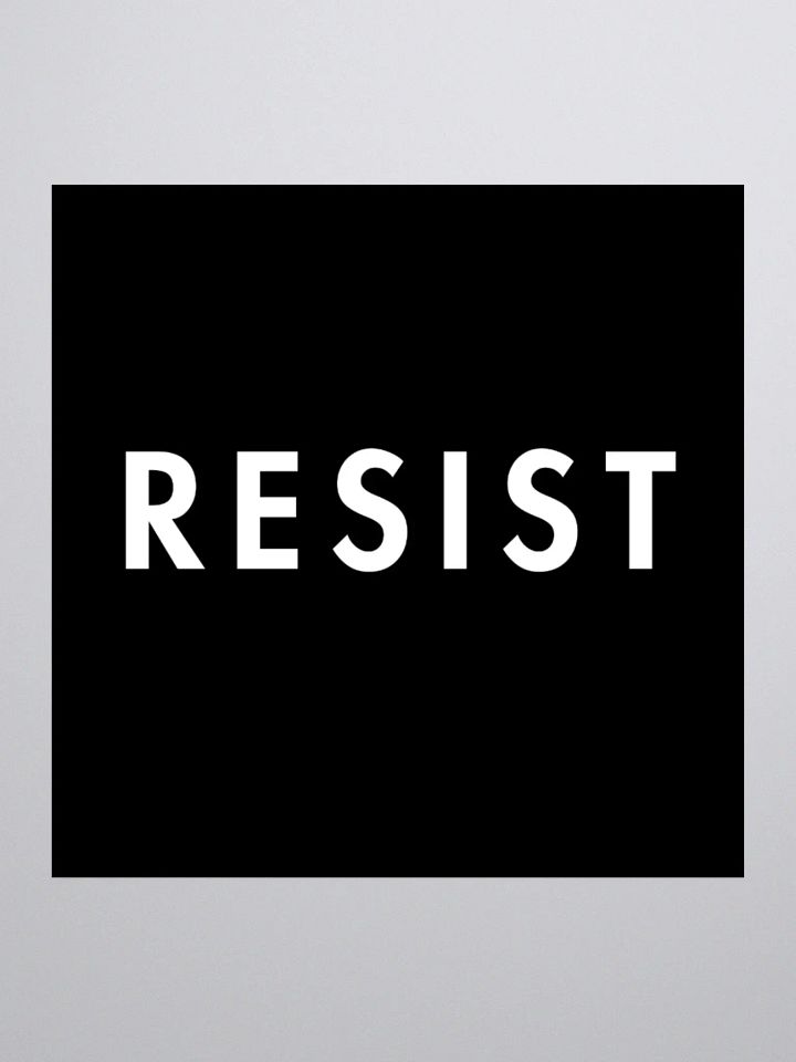 RESIST Sticker product image (1)