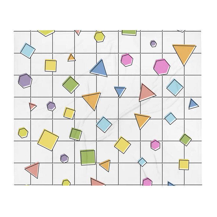 Geometric Dreams Throw Blanket product image (2)