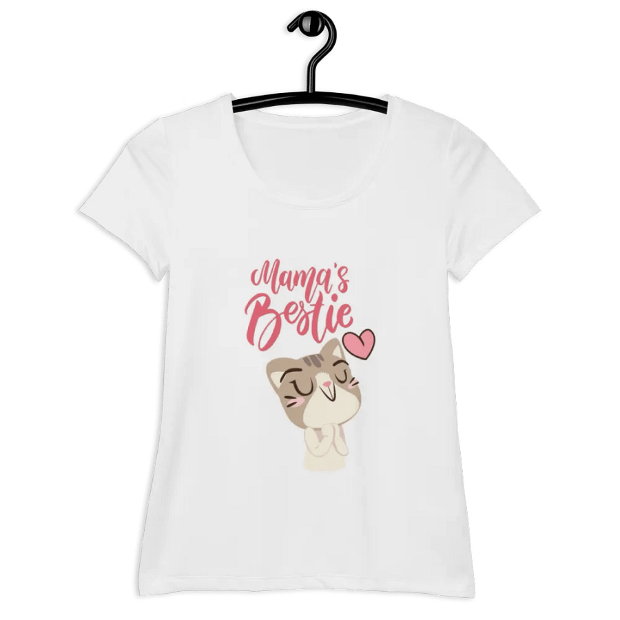 Mama's Bestie All-Over Print Women's Athletic T-Shirt product image (6)
