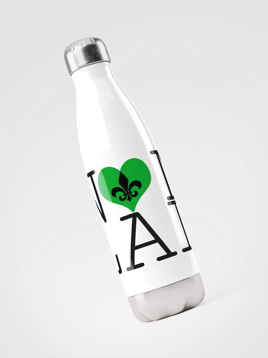 I LOVE NOLA **BIGSHOT BOTTLE** (GREEN HEART STAINLESS STEEL) product image (3)