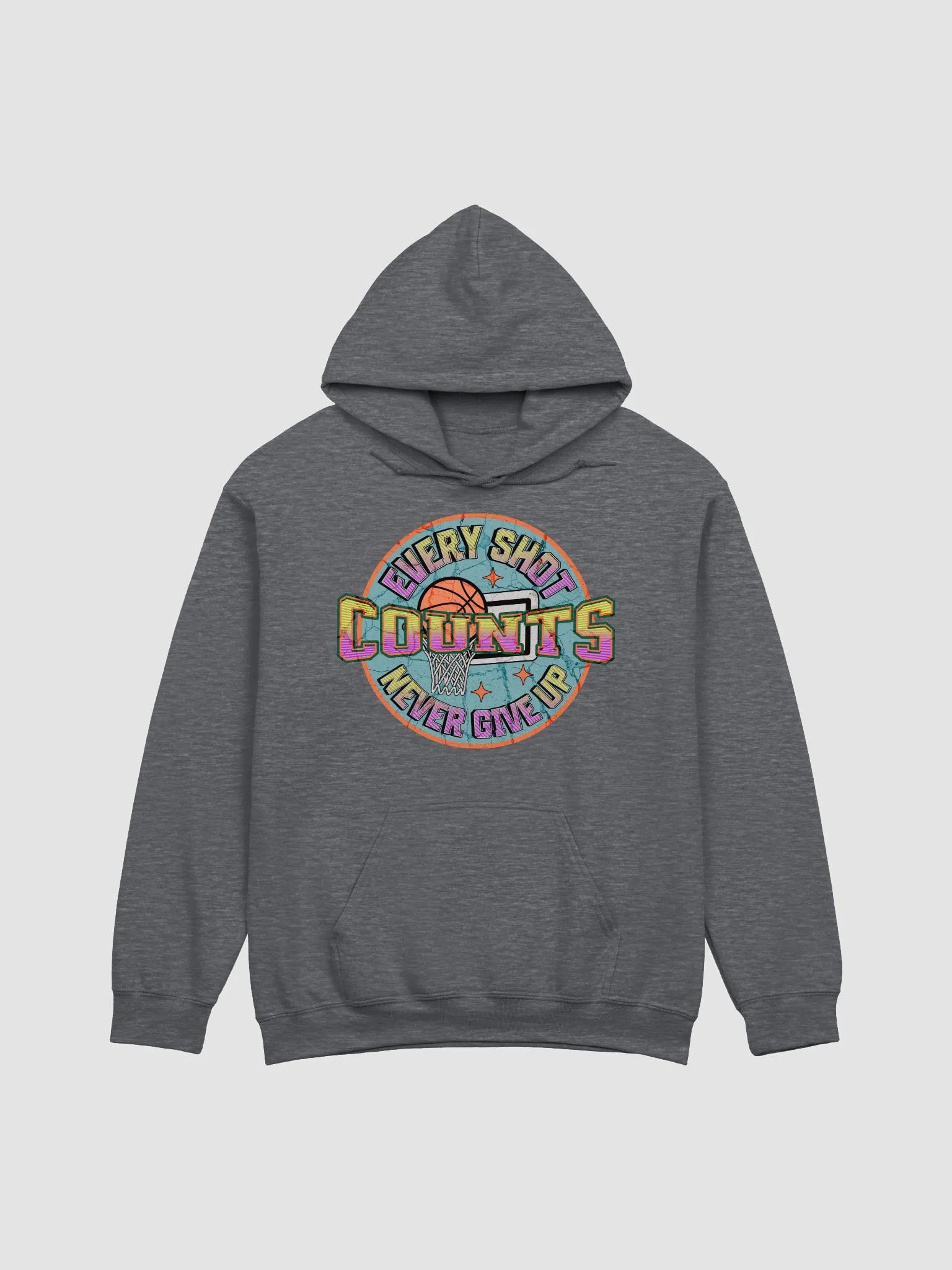 Every Shot Counts Basketball Hoodie product image (3)
