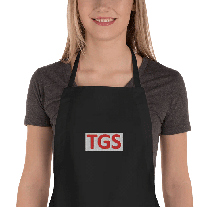 TGS Embroidered Chef Apron product image (1)