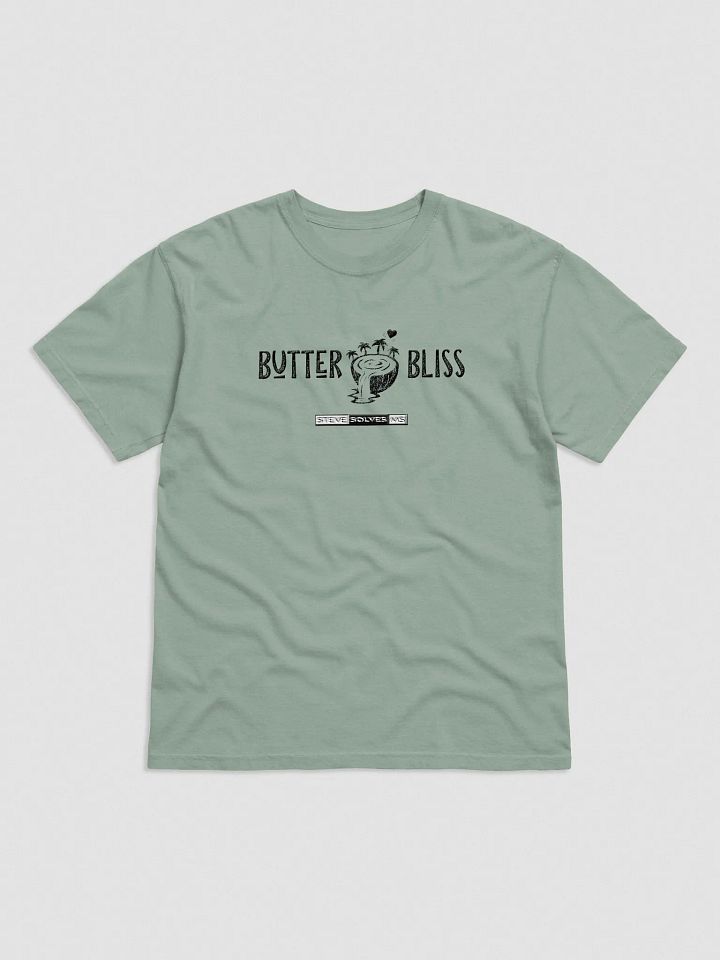 Butter Bliss Embroidered (Stitched) Heavyweight T-Shirt product image (12)