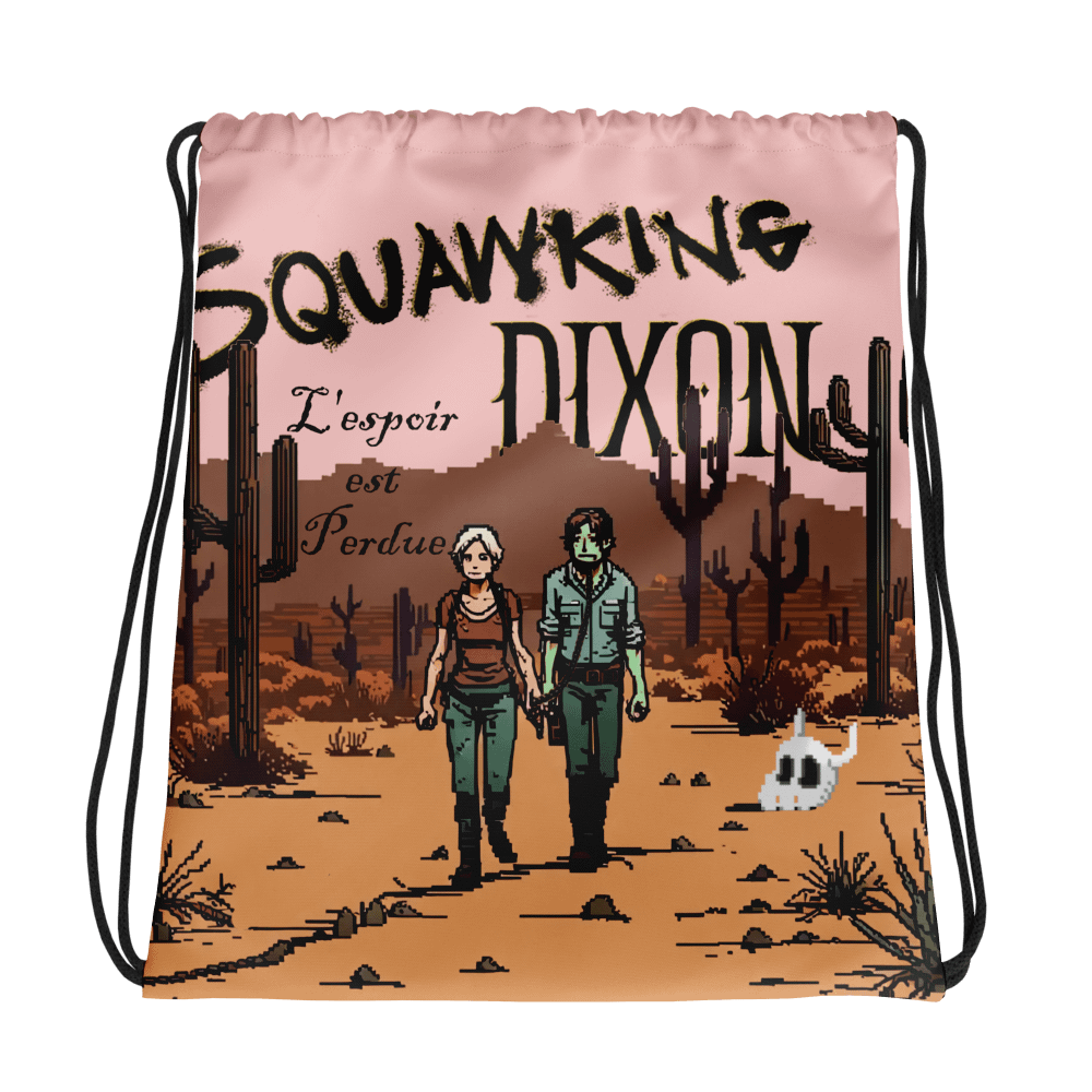TWD: Daryl Dixon |Drawstring Tote (Sunset) product image (1)