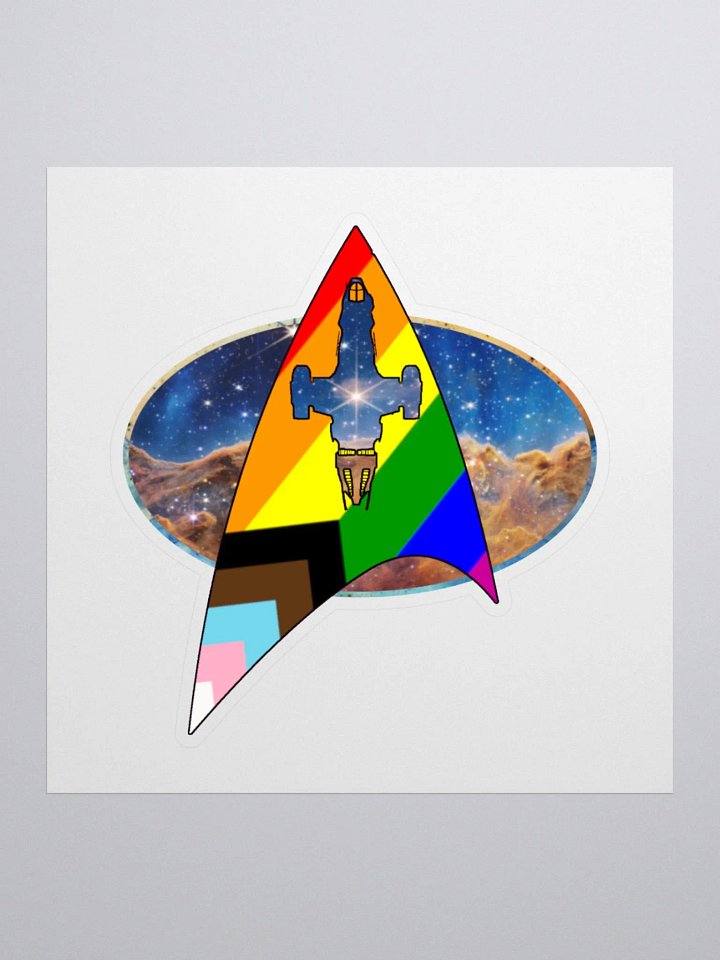 Cosmic Insignia Kiss Cut Stickers product image (1)