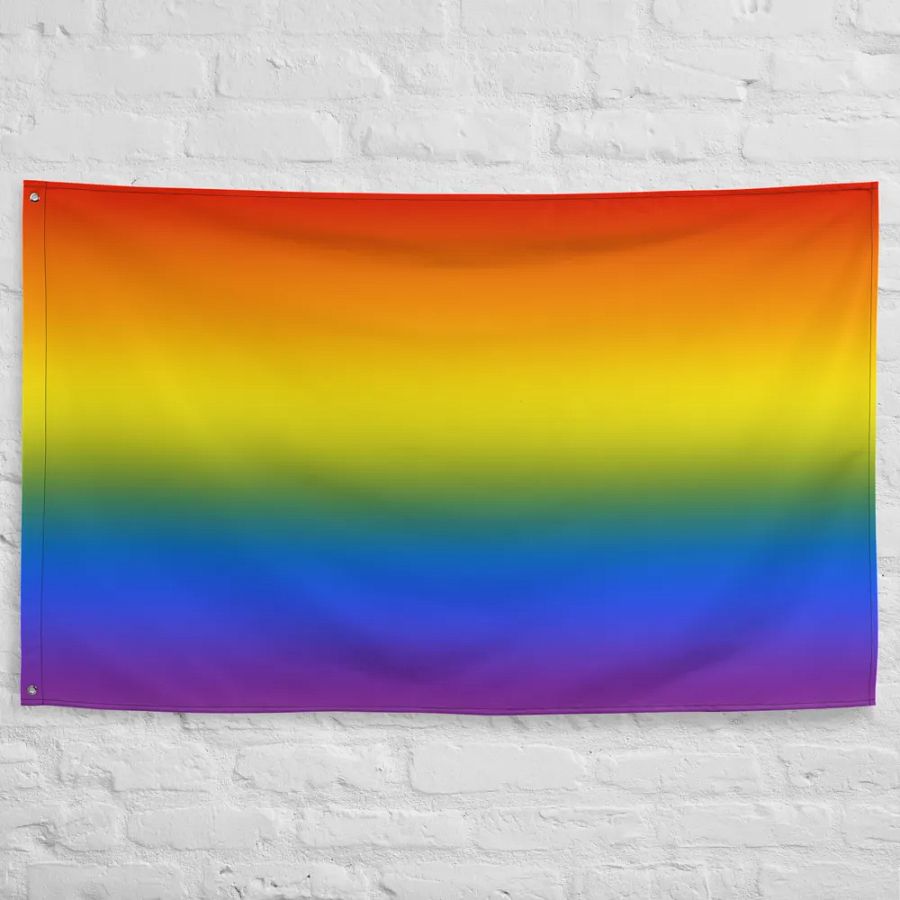 Subtle Rainbow Pride Flag product image (10)