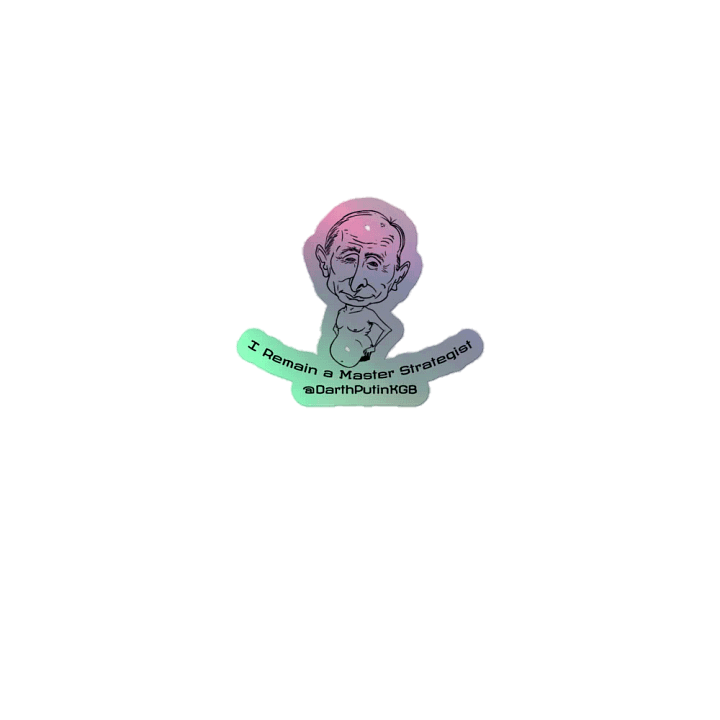 Master Strategist Holographic Stickers product image (1)