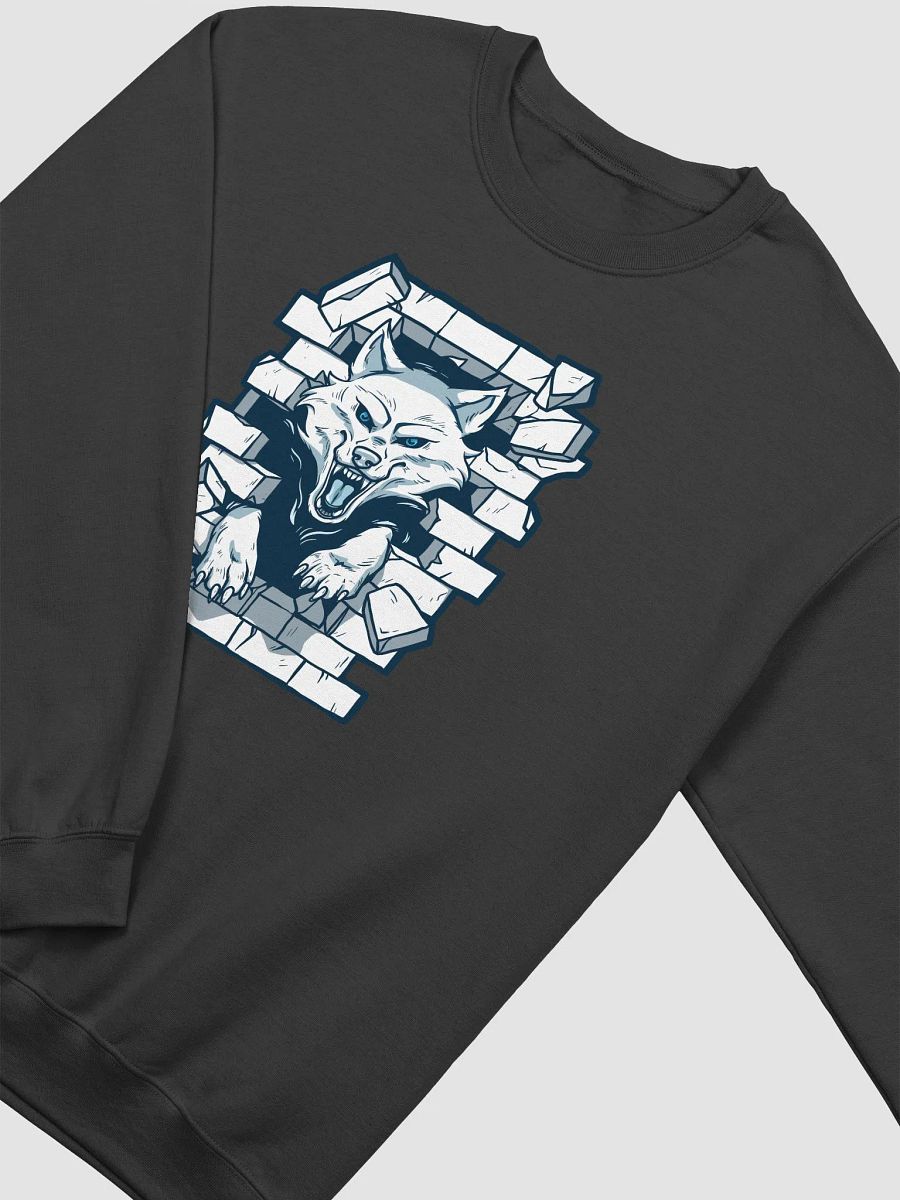 Wallzer White Wolf Crewneck product image (3)