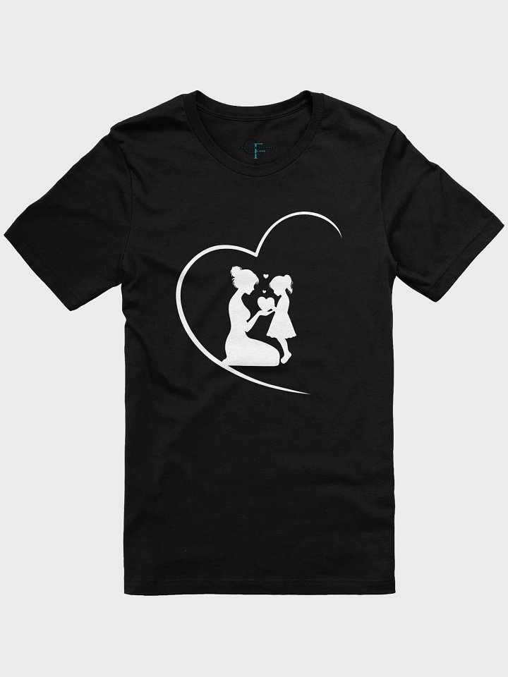Mother & Daughter Silhouette Tee | Bella+Canvas Unisex Shirt | Limited Mother’s Day Edition product image (5)