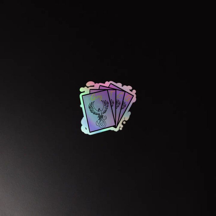 GinJTCG Holographic Sticker product image (4)