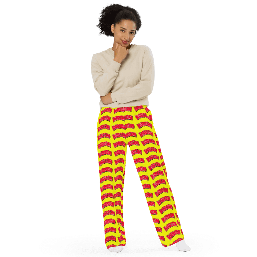 🥣 Saturday Morning Breakfast Kaboom! Wide-Leg Pants 🥣 product image (11)