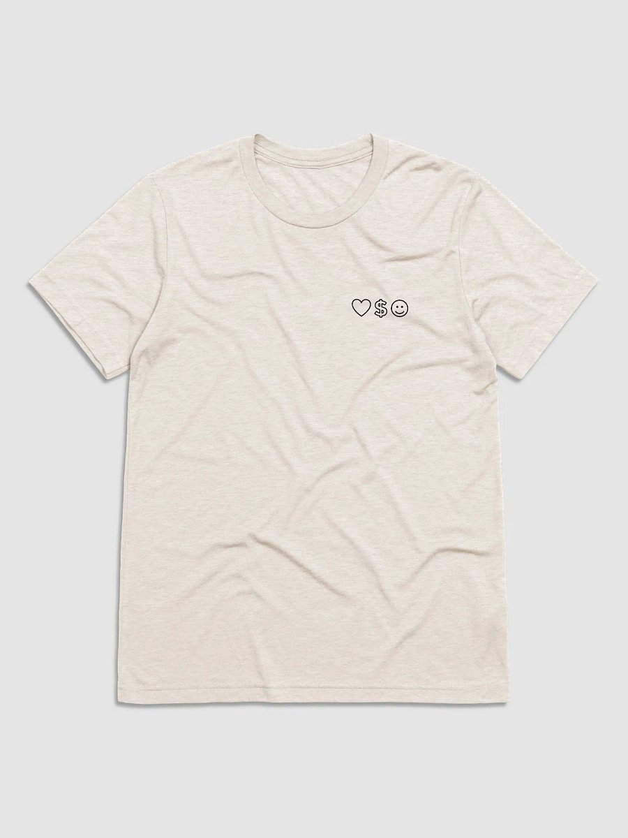 Invest In Yourself Tee (White & Cream) product image (2)
