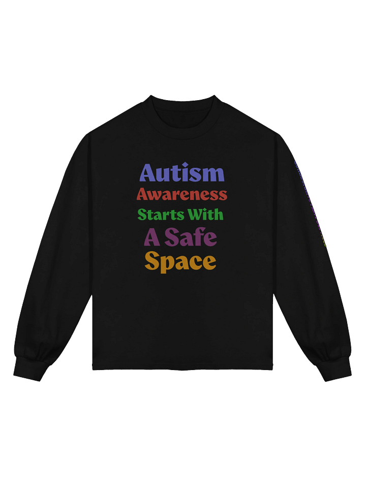 Safe Space Autism Awareness Long Sleeve Shirt product image (2)