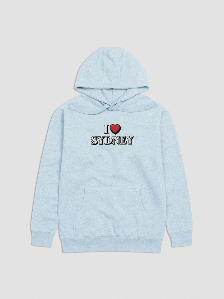 "I LOVE MY SPOT" / HOODIE WITH PERSONALIZED CITY OR COUNTRY NAME / EMBROIDERED product image (42)