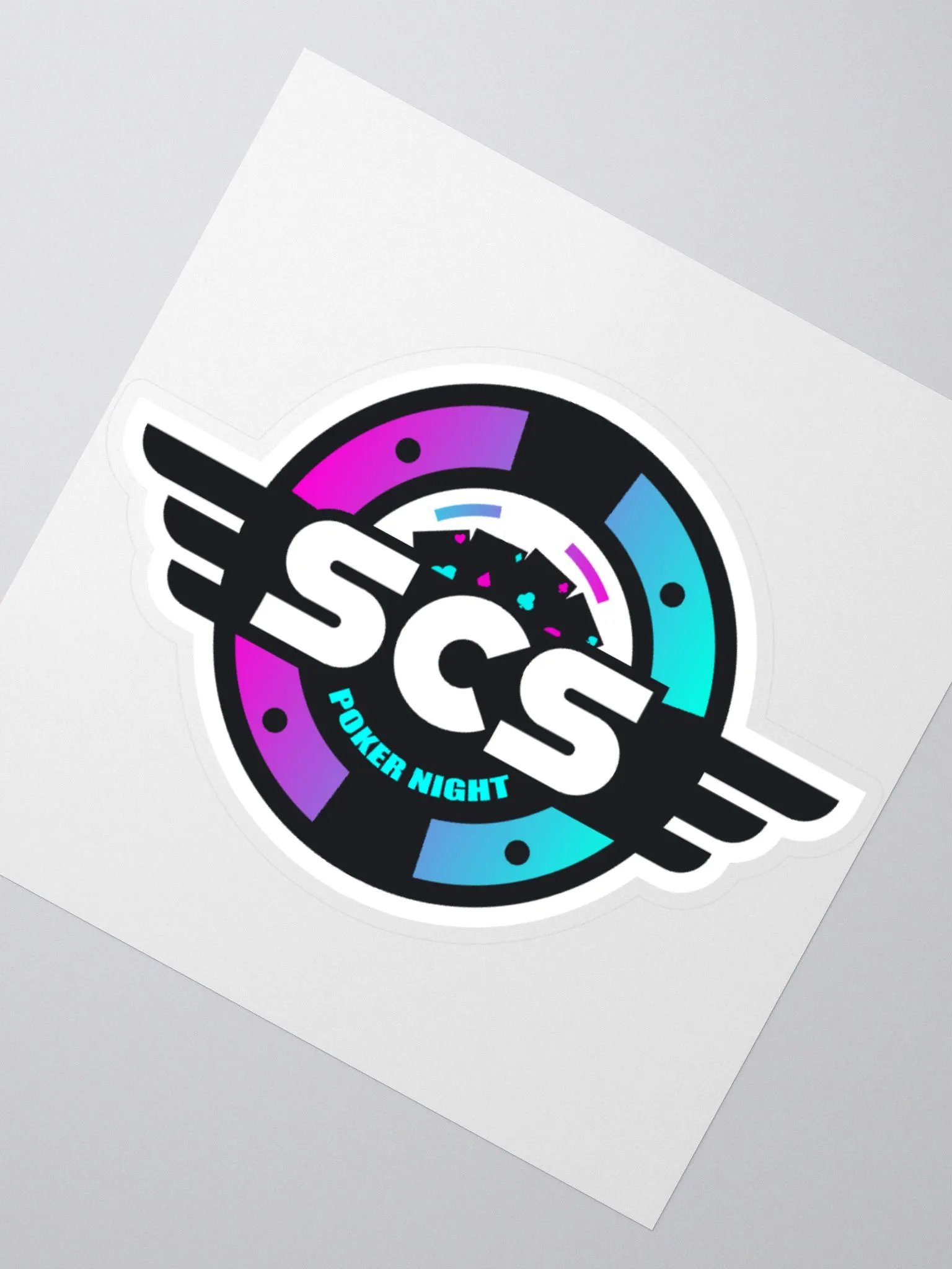 POKER NIGHT STICKER product image (2)