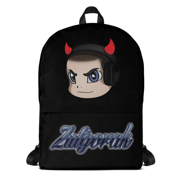 Bluelogo Black Backpack product image (1)