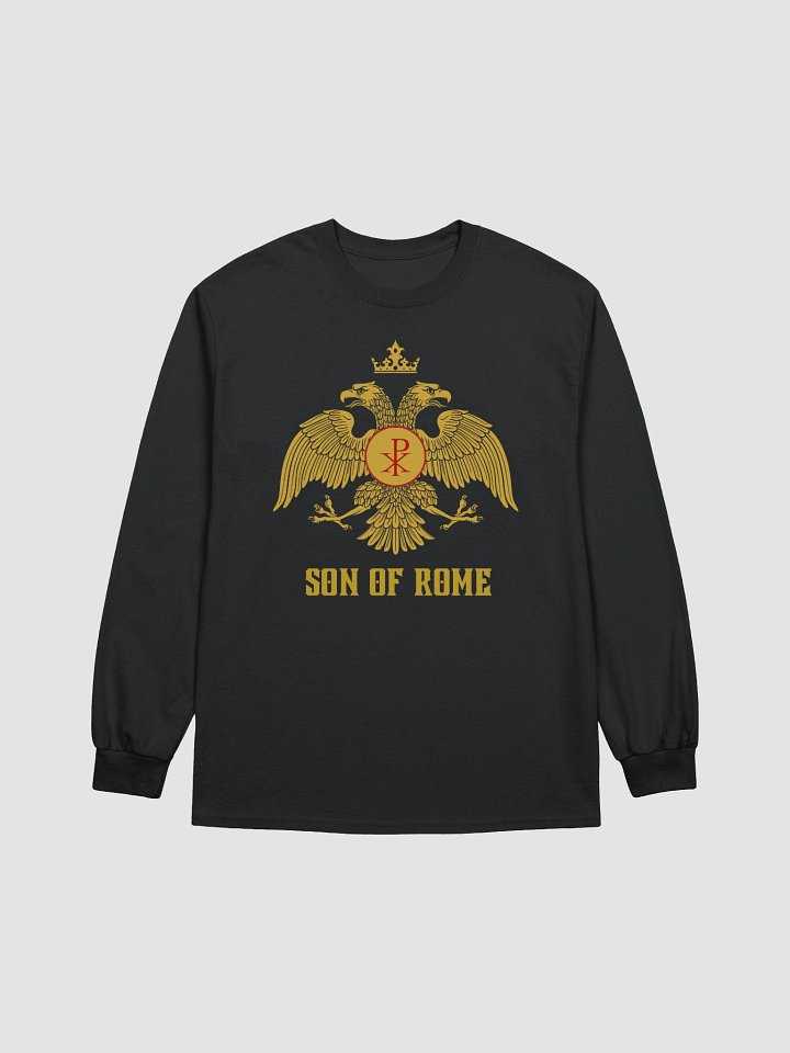 Byzantine roman eagle front tier Long Sleeve T-Shirt product image (2)